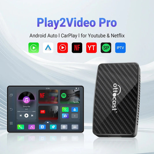 OTTOCAST Play2Video Pro Wireless CarPlay - Supersell