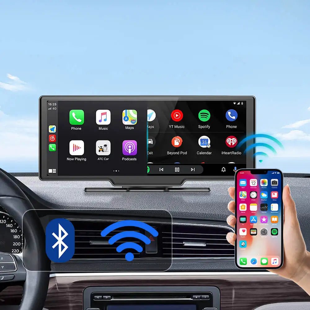 Ottocast Portable Car Touch Screen Wireless Carplay - Supersell