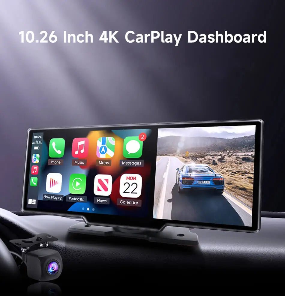 Ottocast Portable Car Touch Screen Wireless Carplay - Supersell