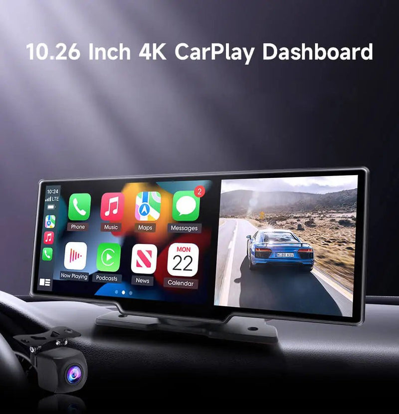 Ottocast Portable Car Touch Screen Wireless Carplay - Supersell