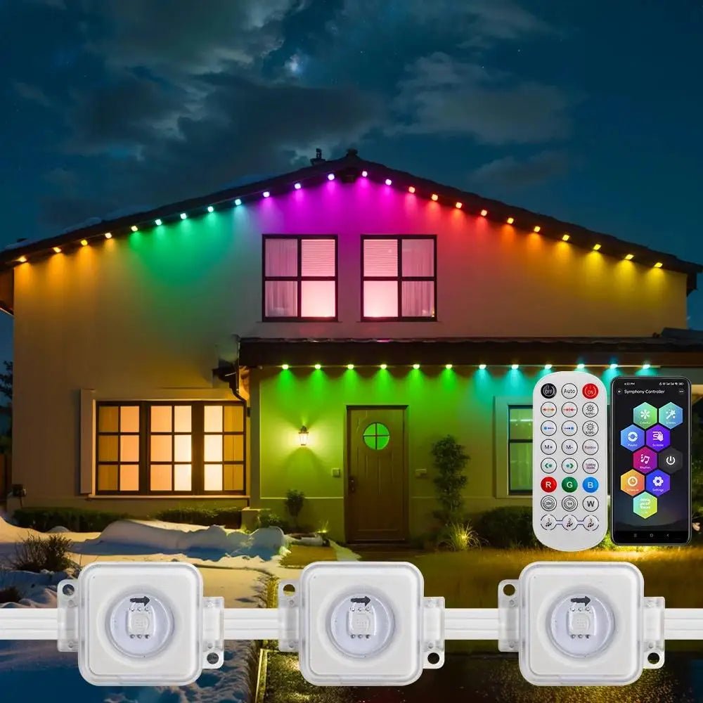 Permanent Outdoor LED Lights Waterproof Alternative for Eufy Lights