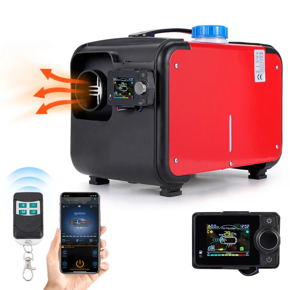 Portable Bluetooth Diesel Heater for Trucks, RVs & Indoor Use | 8KW Power | Multi - Voltage - Supersell