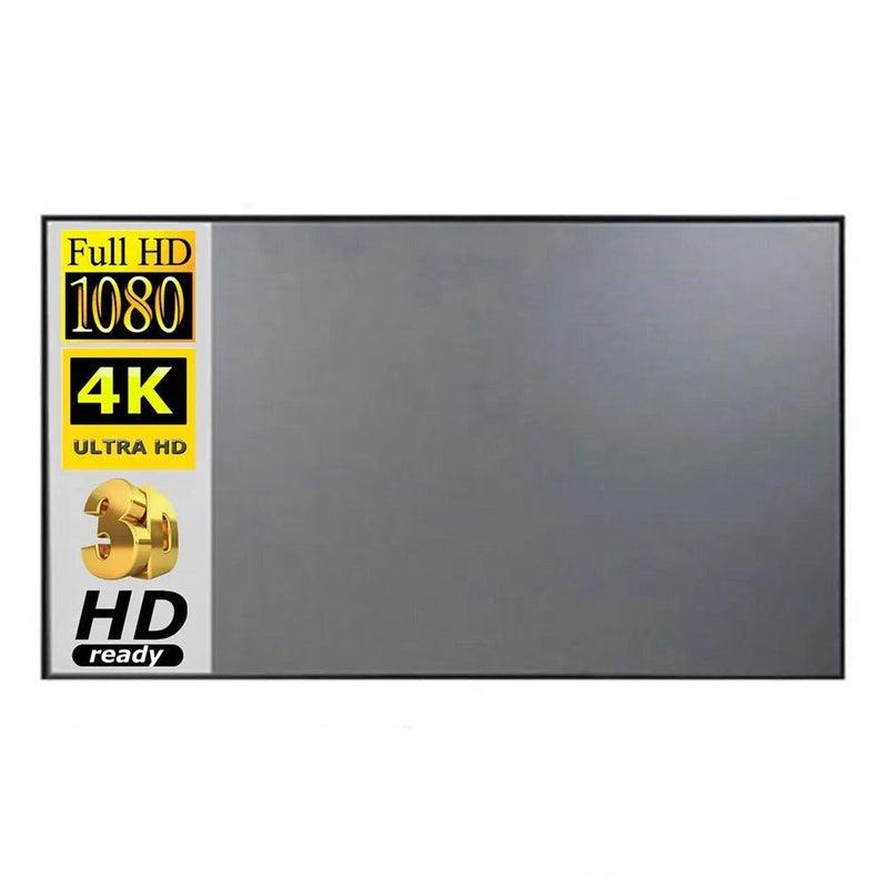 Portable Projector Screen Cloth Anti - Light Screen for Home Outdoor Projector - Supersell