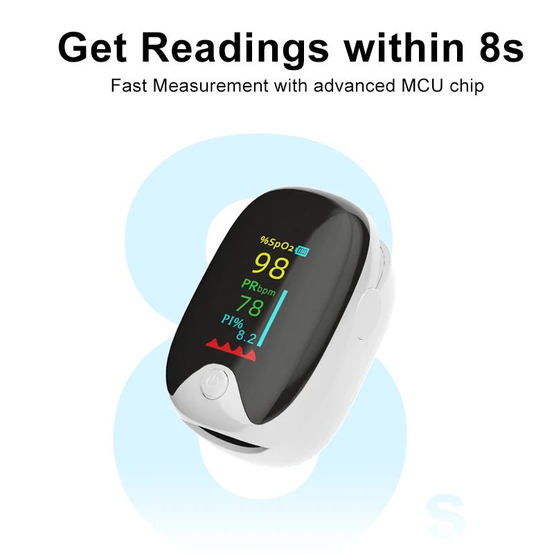 Pulse Oximeter – Blood Oxygen & Heart Rate Checker - Supersell