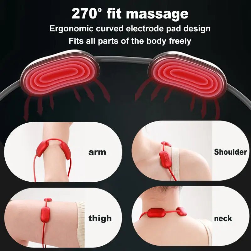 Smart Hanging Neck Cervical Spine Massager with Hot Purse TENS Massage - Supersell