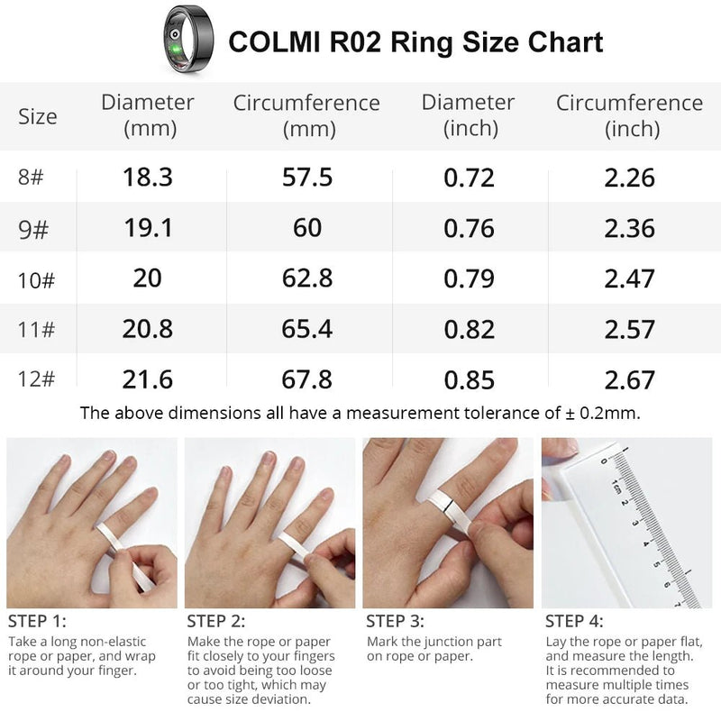Smart Ring Titanium Steel Shell Health Monitoring - Supersell