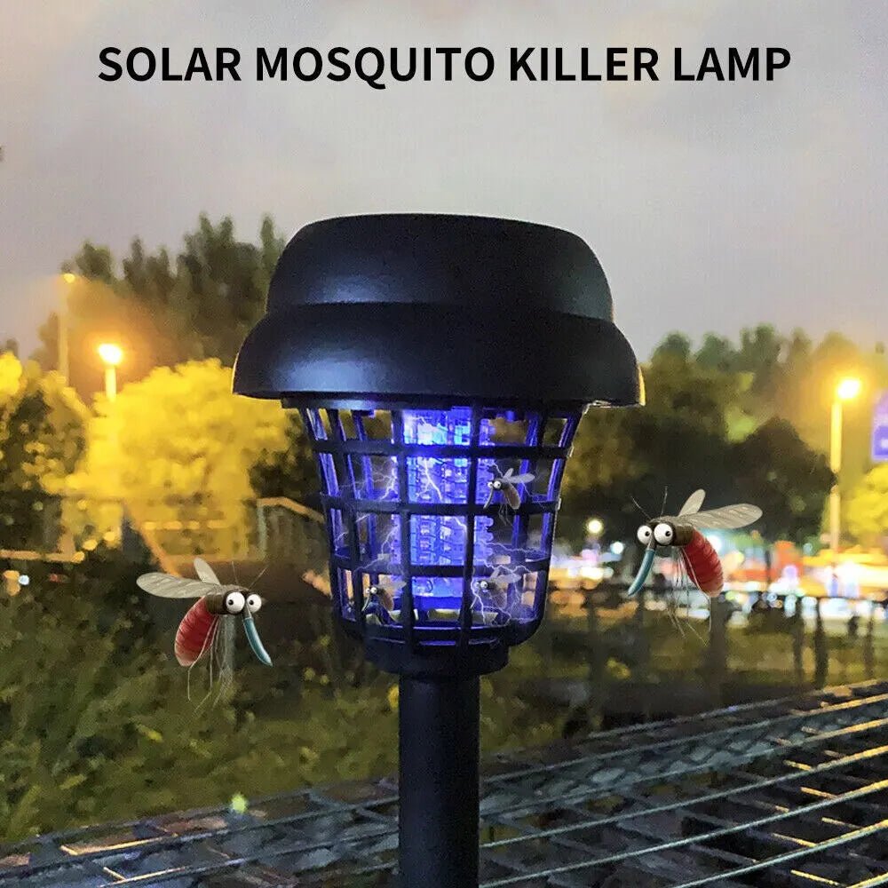 Eco-Friendly Solar Bug Zapper Light: Pest Control Anywhere, Anytime