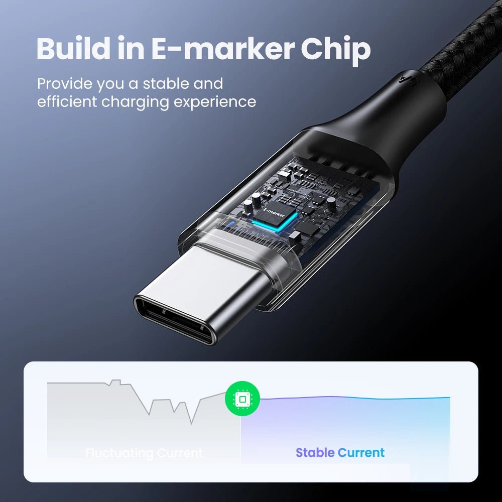 UGREEN 100W USB Type C To USB C Cable for MacBook iPad Samsung Xiaomi PD Fast Charging - Supersell