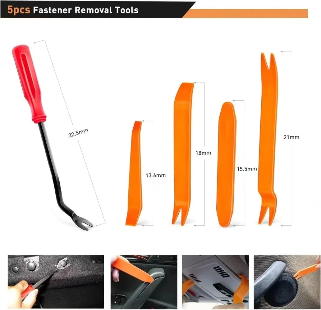 Universal Car Clip Fastener Kit – Bumper, Fender & Trim Retainers - Supersell