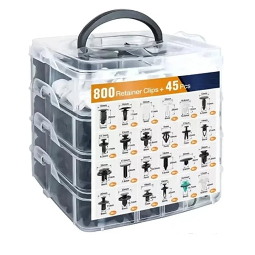 Universal Car Clip Fastener Kit – Bumper, Fender & Trim Retainers - Supersell