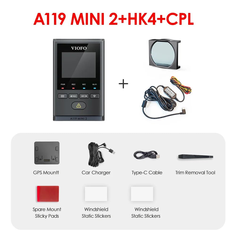VIOFO A119 MINI 2 60FPS DashCam - Supersell