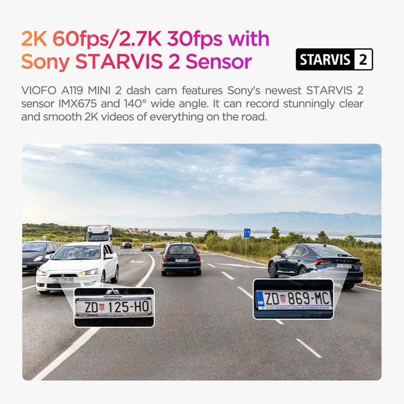VIOFO A119 MINI 2 60FPS DashCam - Supersell