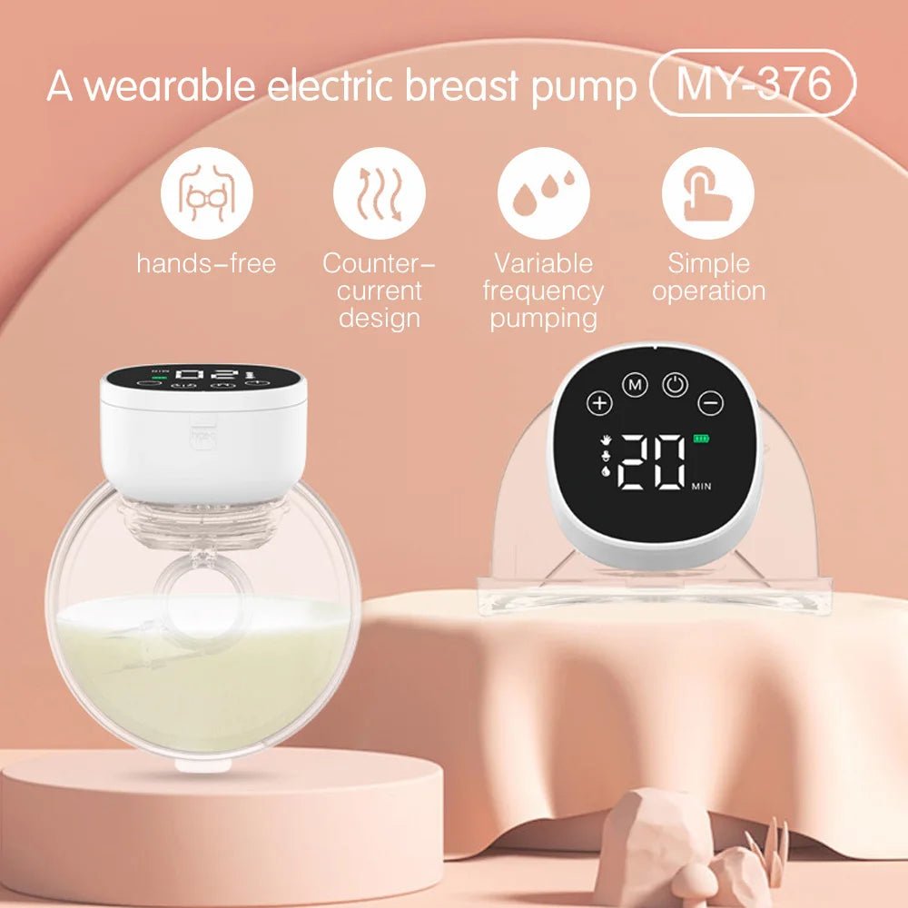 Wearable Breast Pump 180ML Capacity - Supersell