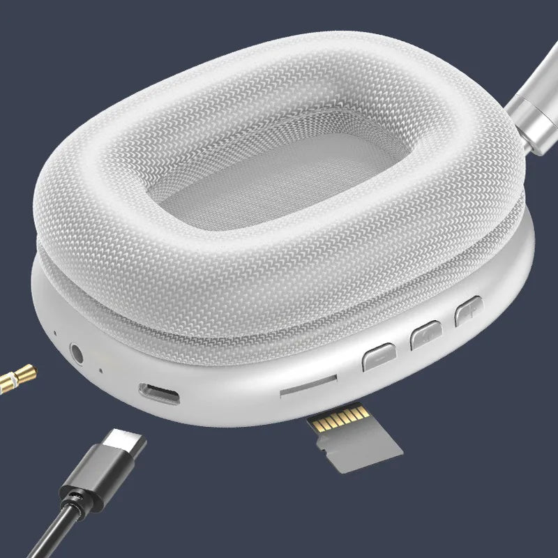 Wireless Bluetooth Headphones with Mic Noise Cancelling - Supersell