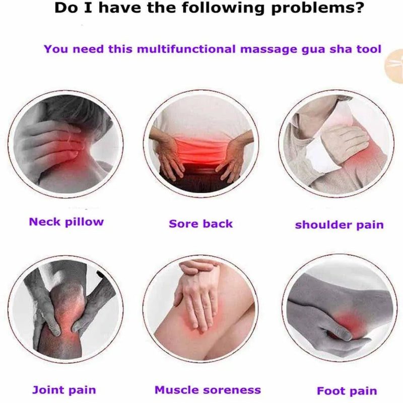 Wood Trigger Point Massage Gua Sha Lymphatic Drainage Tools - Supersell